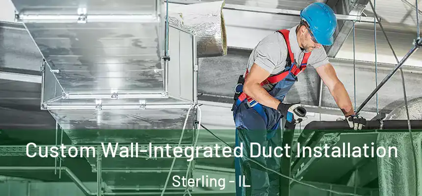  Custom Wall-Integrated Duct Installation Sterling - IL